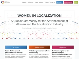 Women in Localization platform preview Women in Localization platform preview