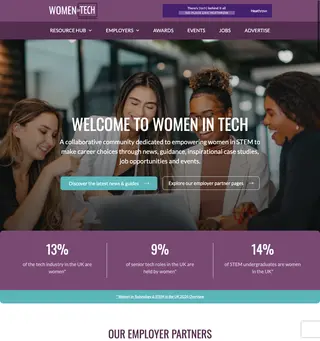Women in Tech platform preview