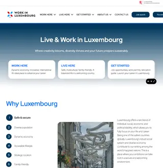 Work in Luxembourg platform preview