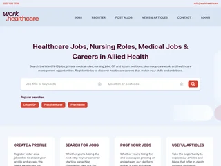 Work.healthcare screenshot preview Work.healthcare screenshot preview