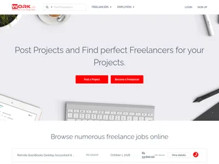 work.lk platform preview