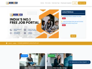 Work Desh platform preview