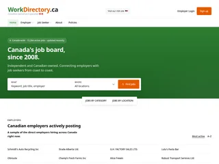WorkDirectory.ca platform preview