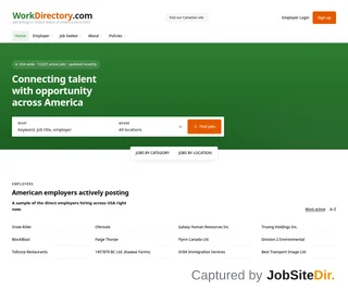 WorkDirectory platform preview WorkDirectory platform preview