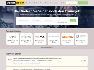 workerjobs.ch screenshot preview