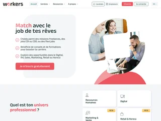 Workers.be screenshot preview Workers.be screenshot preview
