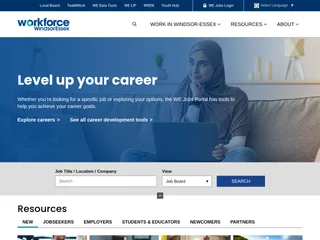 Workforce WindsorEssex platform preview