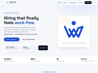 Workfree screenshot preview