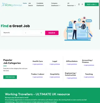WORKgateways screenshot preview