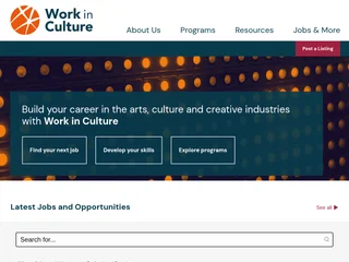 Work in Culture screenshot preview