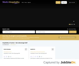 WorkinHospitality screenshot preview