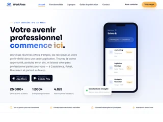 WorkPass Maroc screenshot preview