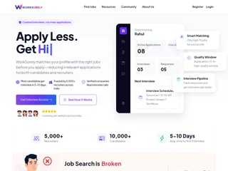 WorkSurely screenshot preview