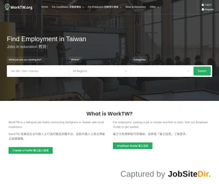 WorkTW.org platform preview WorkTW.org platform preview