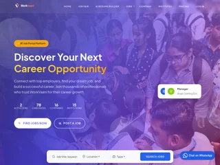 WorkVaani platform preview WorkVaani platform preview