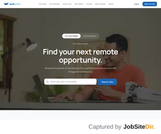 Work Whale platform preview Work Whale platform preview
