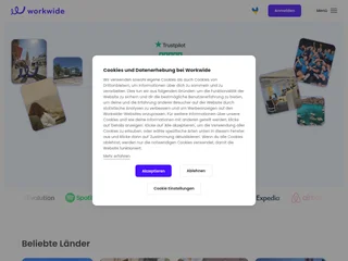 Workwide.de screenshot preview Workwide.de screenshot preview