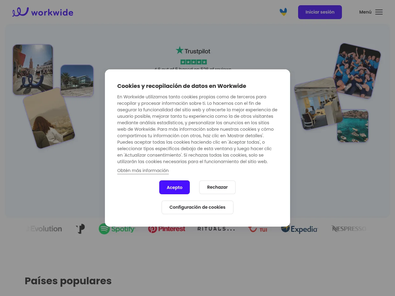 Workwide.es screenshot Workwide.es job board platform screenshot showing job search interface