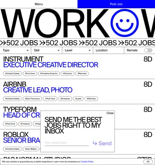 WORKWITHUS platform preview
