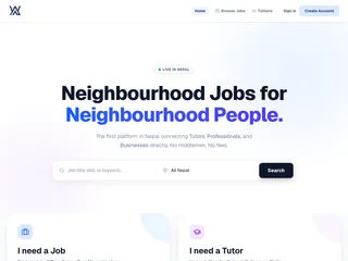 Work X Nepal screenshot preview