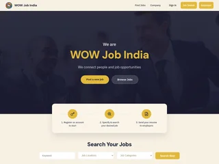 WOW Job India screenshot preview WOW Job India screenshot preview