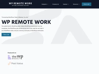 WP Remote Work platform preview WP Remote Work platform preview