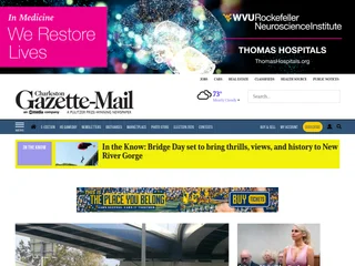 Charleston Gazette-Mail platform preview Charleston Gazette-Mail platform preview