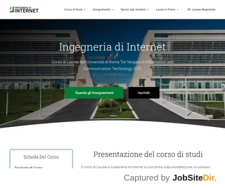 Ingegneria di Internet – Università di Roma Tor Vergata platform preview Ingegneria di Internet – Università di Roma Tor Vergata platform preview
