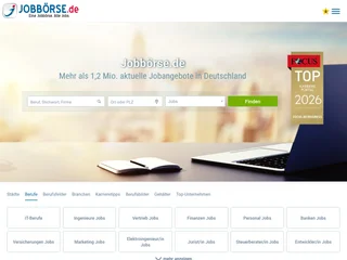 Jobbörse.de platform preview