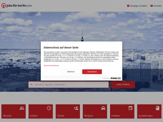 Jobs-für-Berlin.com platform preview