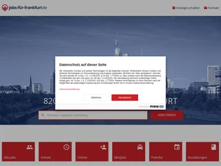 Jobs für Frankfurt platform preview