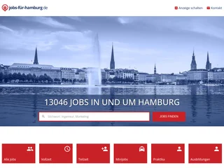 Jobs für Hamburg platform preview