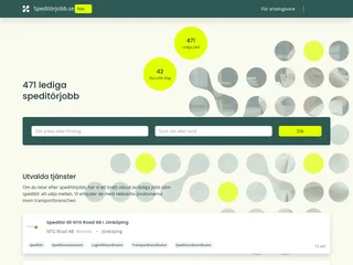 speditörjobb.se platform preview speditörjobb.se platform preview