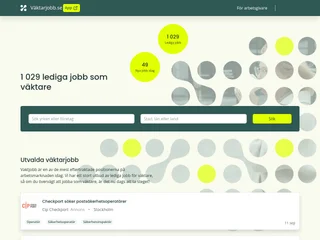 väktarjobb.se platform preview väktarjobb.se platform preview