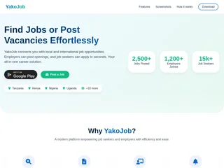 YakoJob screenshot preview