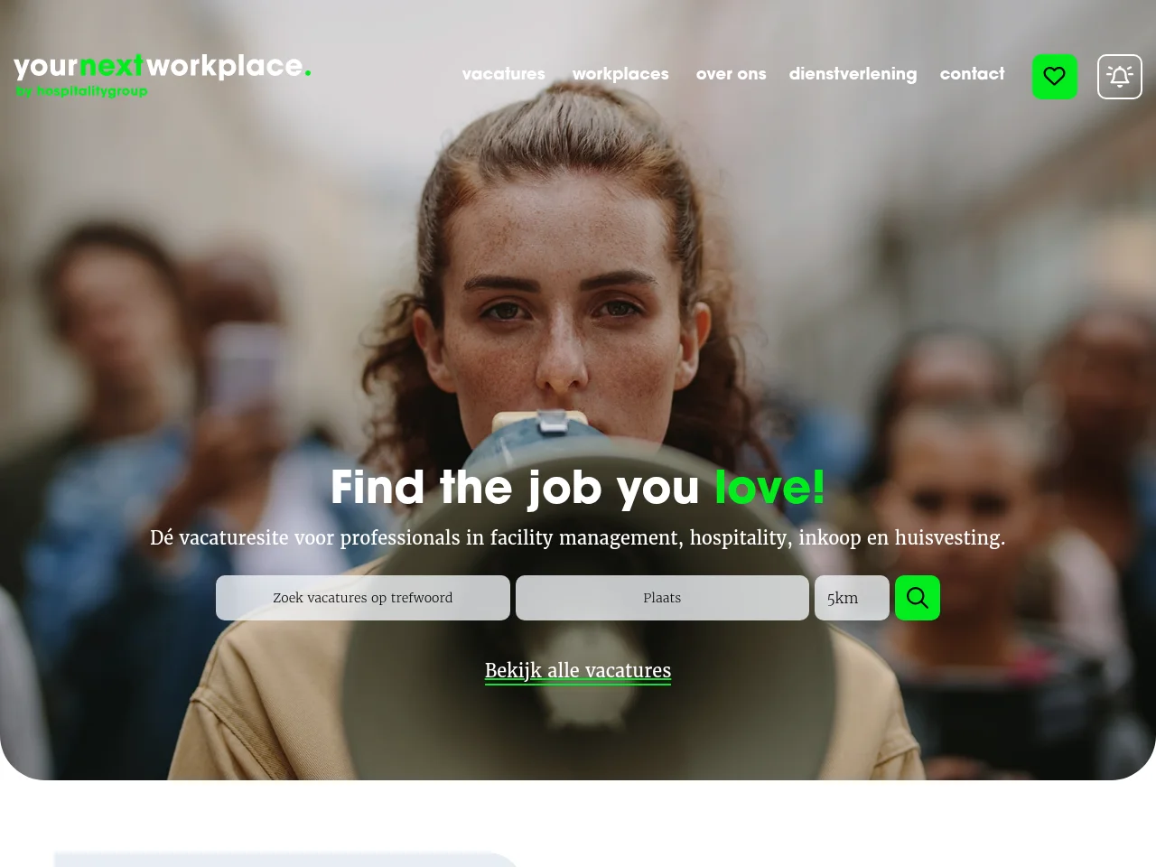 Yournextworkplace screenshot Yournextworkplace job board platform screenshot showing job search interface