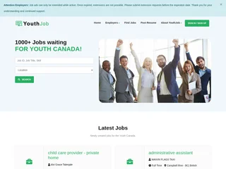 Youth Jobs Canada screenshot preview