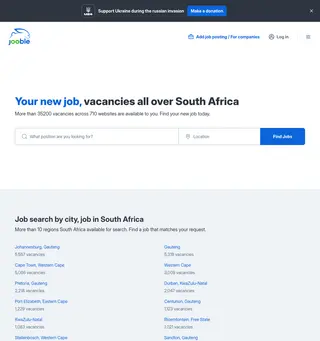Jooble screenshot preview