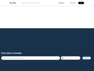 Zambia Job Boards platform preview Zambia Job Boards platform preview