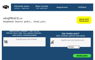 zdrojPrace.cz screenshot preview zdrojPrace.cz screenshot preview
