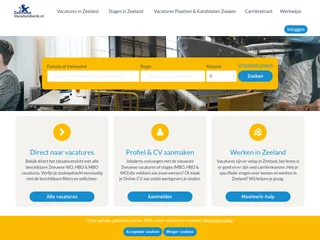 ZeeuwseVacaturebank.nl platform preview ZeeuwseVacaturebank.nl platform preview
