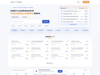 ZeroNoticePeriod platform preview