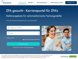 ZFA gesucht platform preview ZFA gesucht platform preview
