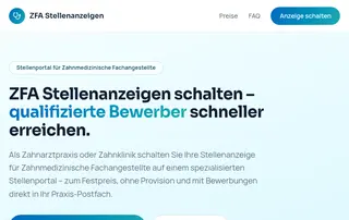 ZFA-Jobbörse.de screenshot preview