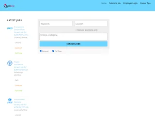 JobsKazi Zambia platform preview JobsKazi Zambia platform preview