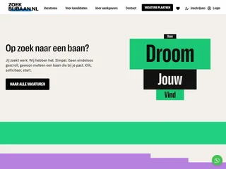 Zoekbijbaan.nl screenshot preview Zoekbijbaan.nl screenshot preview
