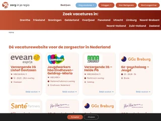 Zorg in je Regio screenshot preview
